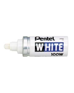 Pentel Merkpen Wit 100W