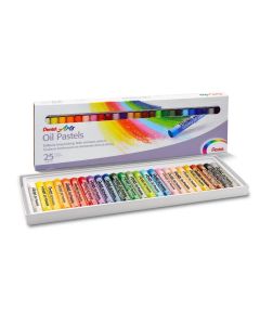 Pentel Oliepastels PHN-25 Kleuren