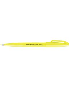 Pentel Brush Sign SES15C-FG Neon Geel