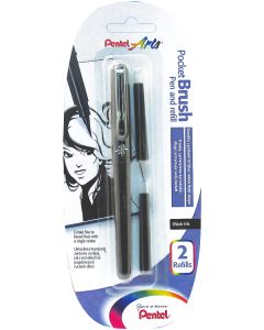 Pentel Pocketbrush XGFKP/FP10 Zwart